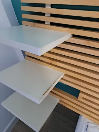 Cabecero de cama de madera Ikea