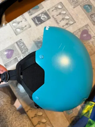 Casco de esquí azul, unisex niño, marca Wedze