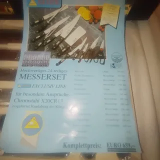 Maletín Cubertería EXCLUSIV LINE 24 Piezas