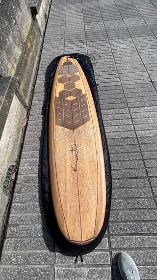 Tabla de surf Kuntiqui madera
