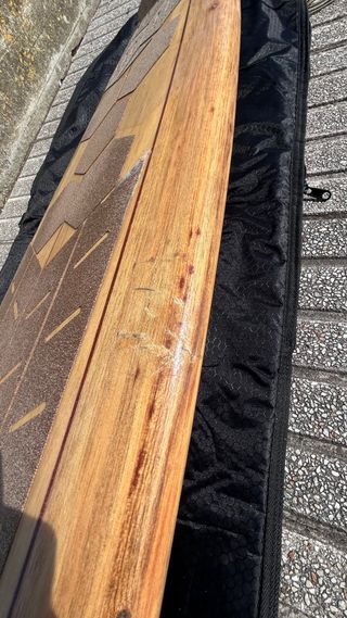 Tabla de surf Kuntiqui madera