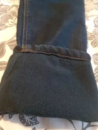 Pantalón vaquero forrado 9 años