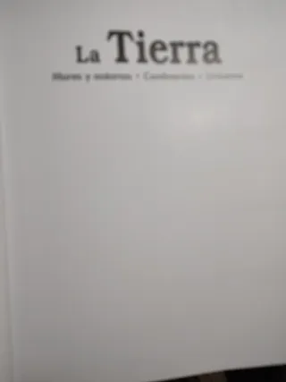 Libro de ciencias La Tierra