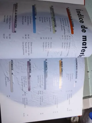 Libro de ciencias La Tierra