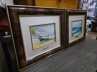 2 Quadri Marini a Olio