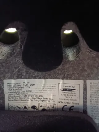 Casco bici militar verde niños