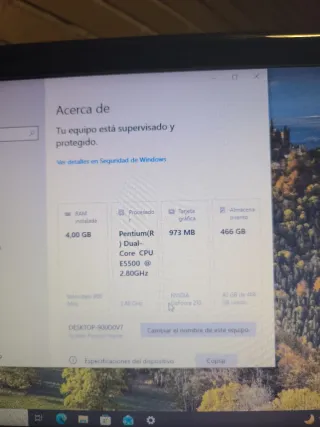 Torre Asus Dual Core 4GB RAM GT 210