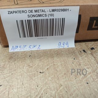Zapatero de Metal - LMR029B01 - SONGMICS