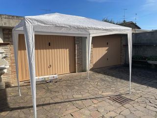 Gazebo bianco impermeabile