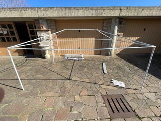 Gazebo bianco impermeabile