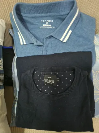 Jersey Tiffosi Gris Talla M