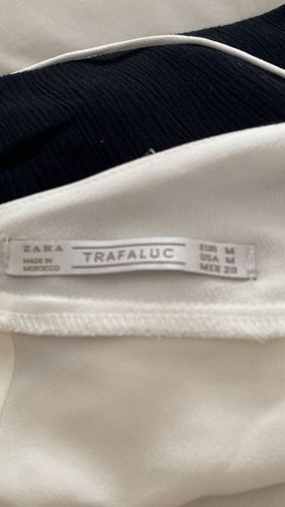 Mono Zara Trefaluc Blanco