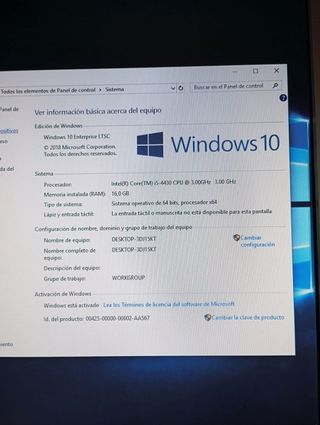 Ordenador sobremesa T181