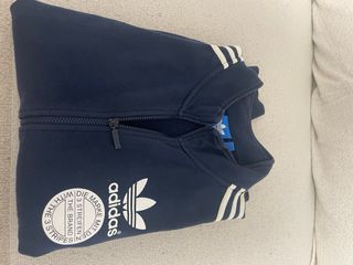 Adidas Hoodie Nava Blue Premium Edition Vintage Li