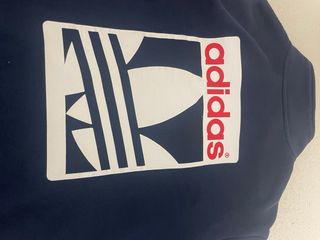 Adidas Hoodie Nava Blue Premium Edition Vintage Li