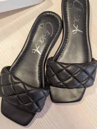 Sandali Gladiatore Neri Taglia 37