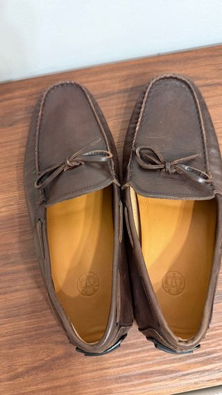 Mocasines Massimo Dutti Marrones Talla 42