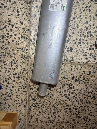 Tubo de escape fiat punto