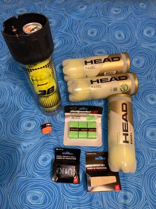 URGE!KIt BULL PADEL BOTE PRESIÓN PASCAL TENiS HEAD