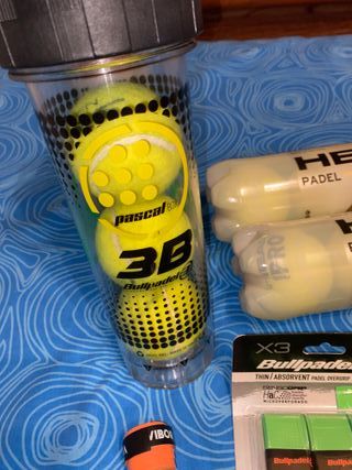 URGE!KIt BULL PADEL BOTE PRESIÓN PASCAL TENiS HEAD