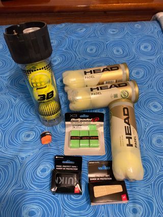 URGE!KIt BULL PADEL BOTE PRESIÓN PASCAL TENiS HEAD