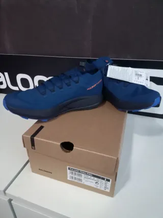 Sapatilhas Salomon Pulsar Trail Pro Azul/Laranja