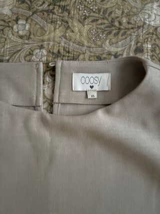 Conjunto COOSY pantalón y camisa beige
