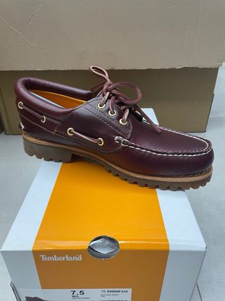 Mocasines Timberland Burdeos varias tallas