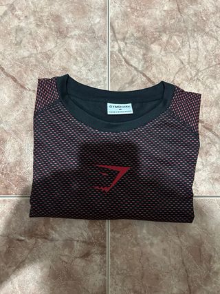 Camiseta Gymshark Onyx V.5 Roja