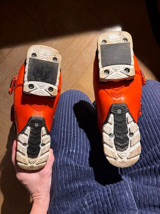 Botas de esquí Salomon Naranja talla 22-23,5