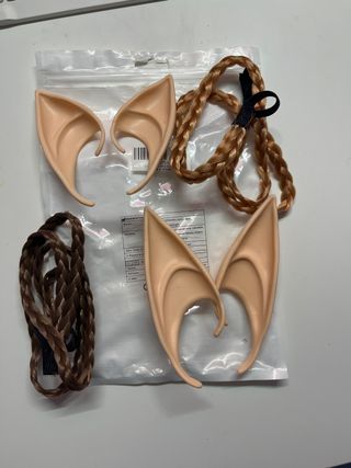 Orejas de duende para disfraz