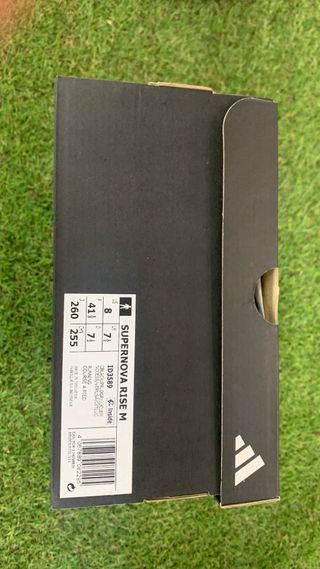 Zapatilla Adidas Supernova Rise Hombre Negra/Verde