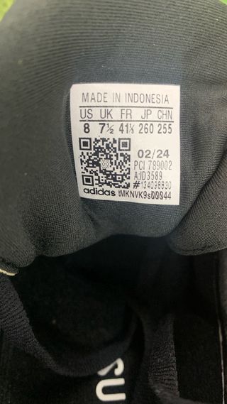 Zapatilla Adidas Supernova Rise Hombre Negra/Verde