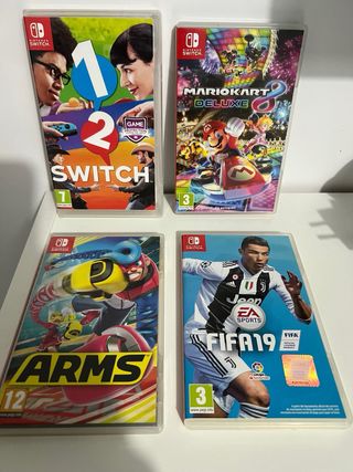 Nintendo Switch Azul y Rojo Poco Uso con mando pro