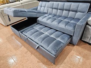 OFERTA DE SOFA CAMA CHAISE LONGUE CON ARCON