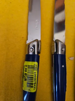 Coltelli da cucina blu