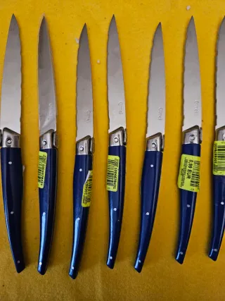 Coltelli da cucina blu