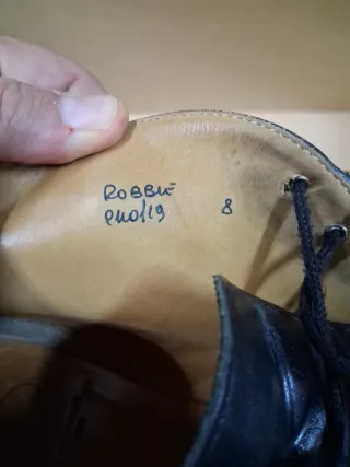 Church's Scarpe Uomo Vera Pelle Tg 8