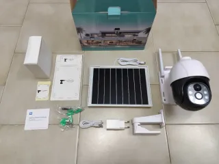 Telecamera Wireless 4G LTE con Pannello Solare