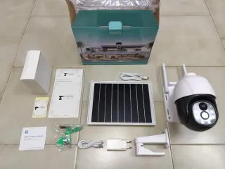 Telecamera Wireless 4G LTE con Pannello Solare