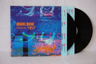 Miguel Bosé Directo '90 2x LP Vinilo