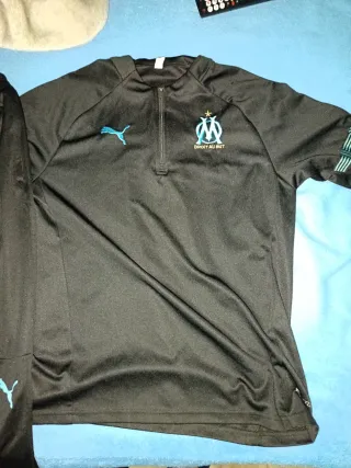 Chándal Puma Olympique Marsella Negro