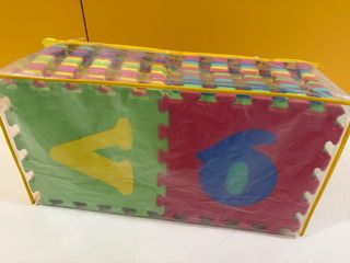 Alfombra puzzle letras suelo 28 piezas