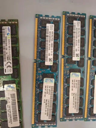 Memorias RAM 8gb servidores