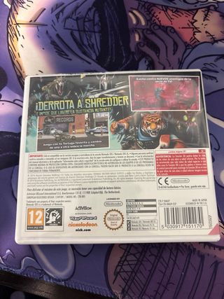 Teenage Mutant Ninja Turtles 3DS La Amenaza del Mu