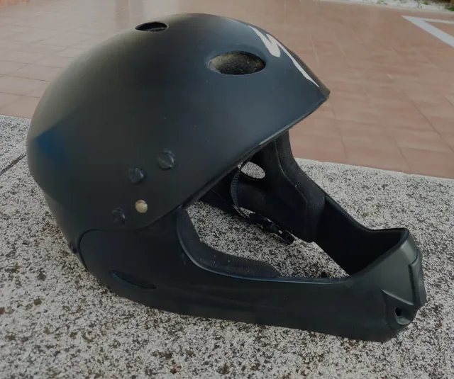 Casco Bici MTB Integral Negro