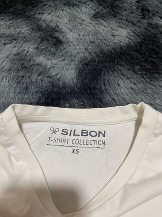 Camiseta Silbon Blanca Talla XS