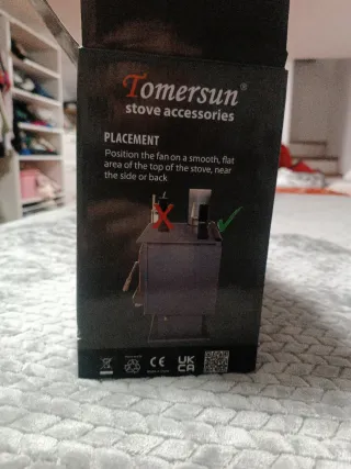 Ventilatore per stufa a legna Tomersun