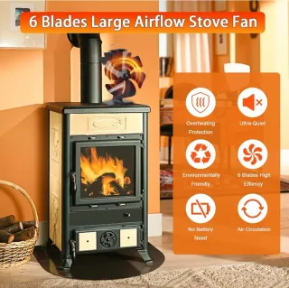 Ventilatore per stufa a legna Tomersun