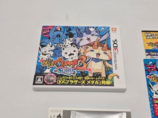 Yo-Kai Watch 3 Sushi con medalla Nintendo 3DS